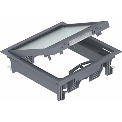 Obo-bettermann sist.canaliz.suelo Mechanikhalter-Set ges42u10t9011 Universalmontage Polyamid