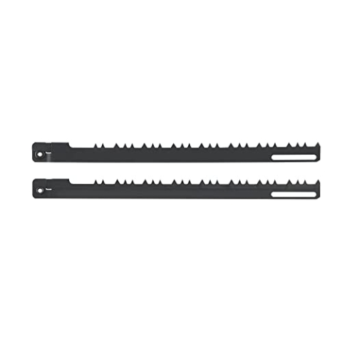 DEWALT Alligator-Spezialsägeblätter (Arbeitslänge 275 mm, Zahnmaterial: HSS, Universalblatt für Hart-und Weichholz, Brennholz, Karton und Gipskarton) DT2961 Schwarz