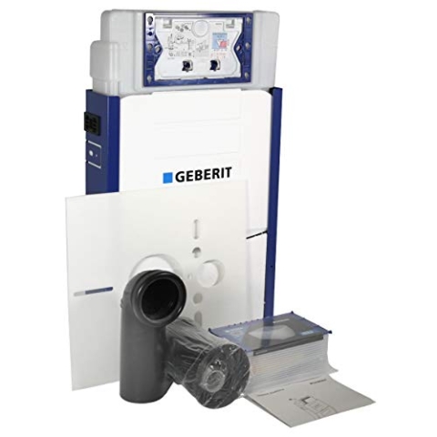 Geberit Wandeinbau-Spülkasten UP320 Kombifix, Breite 420 mm, Bauhöhe 760 mm, 2-Mengen-Spülung, 1 Stück, GEB110300005