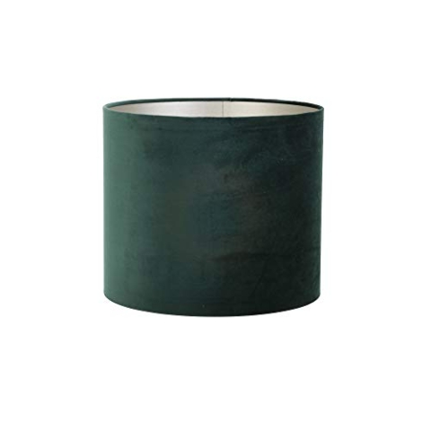 Light & Living Lampenschirm Zylinder Velours - Dutch Green - Ø35x30cm - Zylinder - Velours