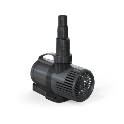 Pontec 95665 PondoMax Eco 20000 Control - Filterpumpe, Bachlaufpumpe, integrierter Controller, variable Förderleistung, über und unter Wasser aufstellbar