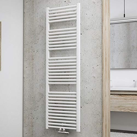 Schulte Badheizkörper München, 157 x 50 cm, 837 Watt, Mittelanschluss, alpinweiß, Design-Heizkörper, EP16050-M 04