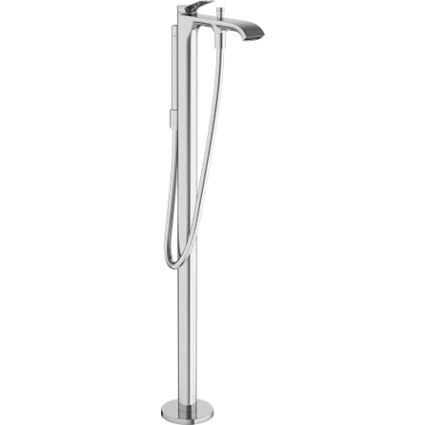 hansgrohe Wannenarmatur bodenstehend Vivenis, für 2 Funktionen, Chrom