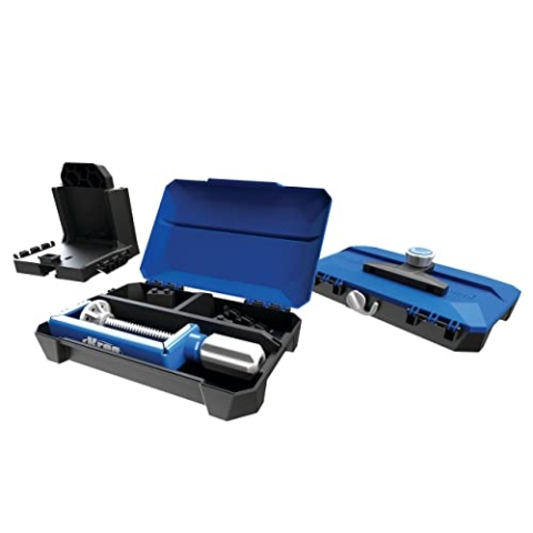 Kreg Docking Station - Materialstützflügel inkl. Stauraum, Pocket-Hole Jig Clamp - Kompaktes Design - Kompatibel mit Pocket-Hole Bohrlehren 520/720