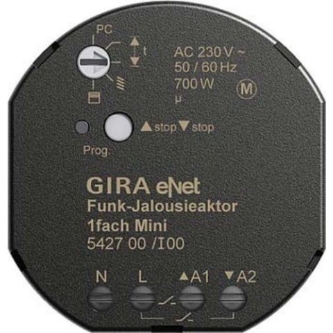 Gira 542700 Funk Jalousieaktor Mini eNet