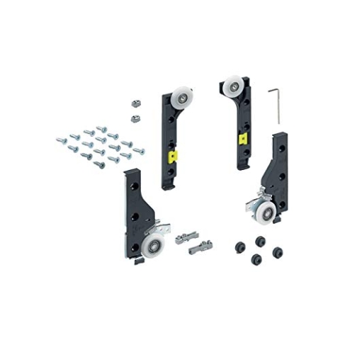 SlideLine M Beschlagset für ungedämpfte Türen, 30 kg, Minimale Türbreite mm: 300_Artikel _ 9156339