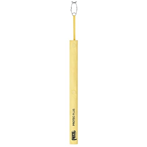 PETZL, Protec Plus, hoher Widerstand, Flexibler Schutz für festes Seil, Gelb, U, Uni-Erwachsene