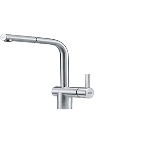 Franke 115.0521.439, Küchenarmatur unter dem Fenster Atlas Neo pull-out window, Stainless steel