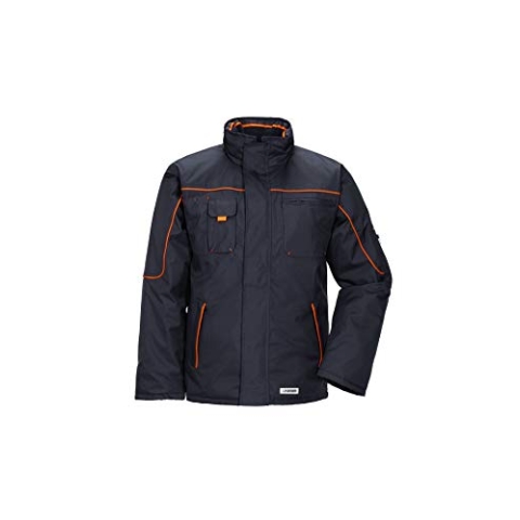 Planam Outdoor Winter Herren Piper Jacke marine orange Modell 3536 Größe XS