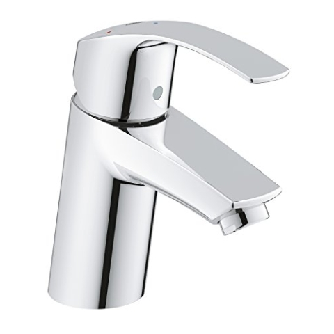 Grohe Eurosmart | Badarmatur - Waschtischbatterie | glatter Körper, S-Size | 32154002, chrome