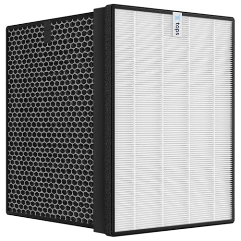 Tops Filter für Philips Luftreiniger Fy2422 / FY2420 - Philips Filter Luftreiniger - Ersatzfilter für AC2882, AC2885, AC2887, A2889, AC2892, AC3829, Serie 2000 und 3000