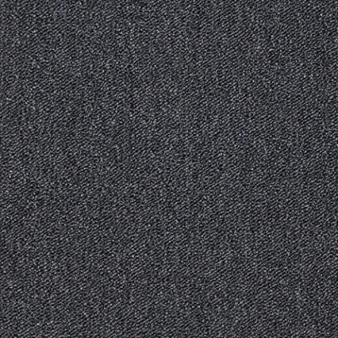 MonsterShop 20 Stück Teppichfliesen Bodenfliesen Teppich50 x 50 cmfür 5 m² in Schwarz-Grau