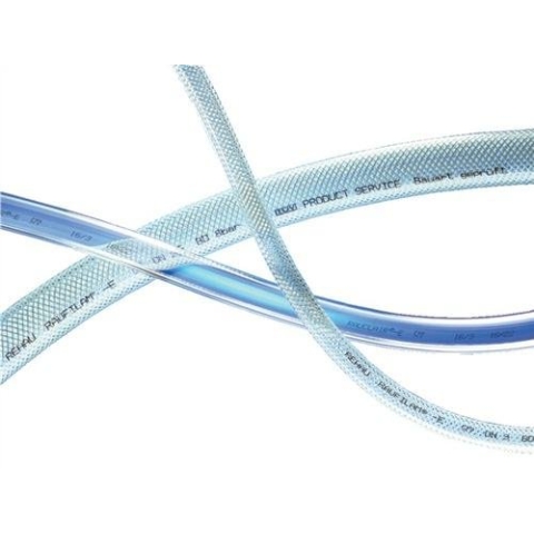 PVC-Schlauch glasklar,Fadenarmiert Raufilam-E DIN5, Gebindegröße Meter: 50,0000, Herstellerbestellnummer: 4000350032