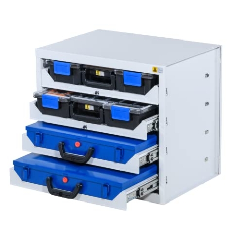 Allit 455805 Kofferschrank für Kleinteilekoffer