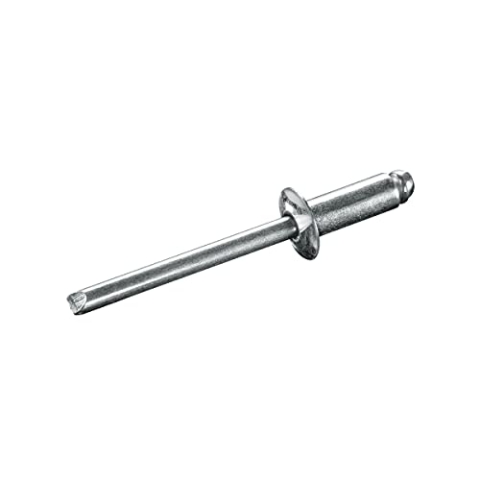 GOEBEL® - 250 x Blindnieten Stahl (Ø x L) 5,0 x 25,0 mm mit Flachkopf ISO15979 - Flachkopf Niete - Popniete - STANDARD