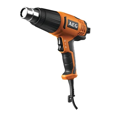 AEG 1500 W Heißluftgebläse HG 560 D, Temperaturbereich 300/560 (°C), Lackentfernung, Kabel