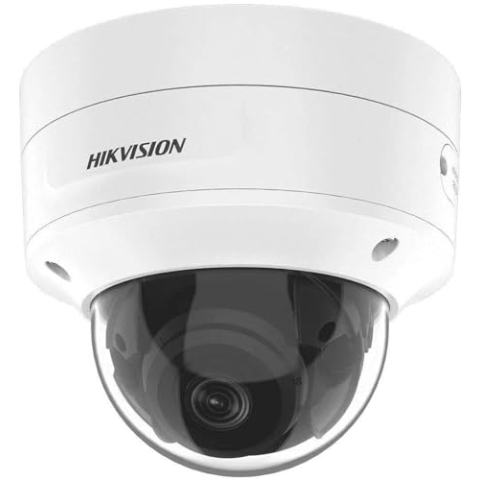 HIKVISION DS-2CD2743G2-IZS(2.8-12mm) Dome Überwachungskamera mit 4 Megapixel, bis zu 40m Beleuchtung, professionelle Überwachungskamera Weiß 1 Stück (1er Pack)