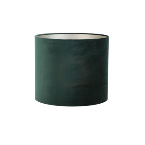 Light & Living Lampenschirm Zylinder Velours - Dutch Green - Ø40x30cm - Zylinder - Velours