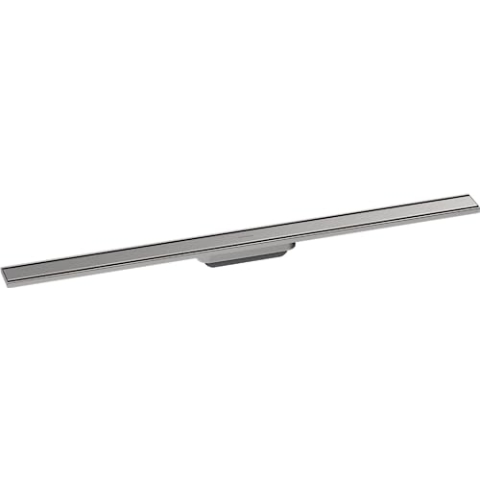 hansgrohe 56200800 RainDrain Original 1000 Edelstahl gebürstet Fertigset Duschrinne