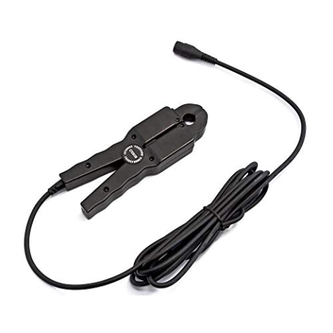 PeakTech 4145-50A – Professioneller Messadapter für den P 4145 Netzanalysator als Zubehör, Messwandler, Sonde mit BNC Anschluss, ideal für Leistungsmessgeräte, Oszilloskope – Kabellänge 2,8m