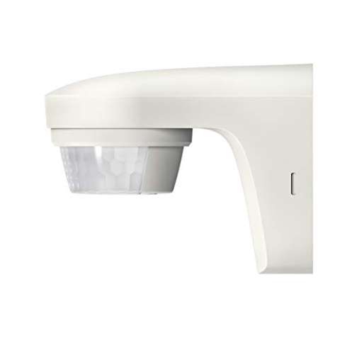 Theben 1010505 theLuxa S180 WH Bewegungsmelder mit 180° Erfassungswinkel für den Außenbereich, Bewegungssensor, weiß
