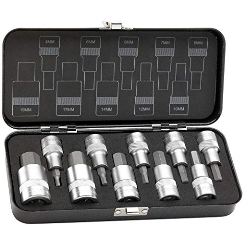 Schraubendr.-Einsatz 1/2" Garn.4-19mm i-6kt. FORMAT