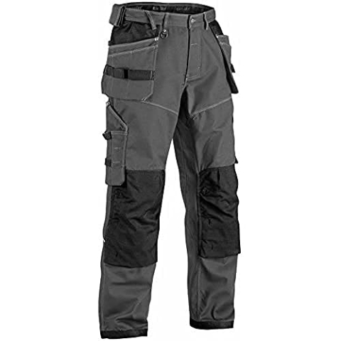Blaklader 19611146 Handwerker-Hose Nyco, Dunkelgrau/Schwarz, grootte C54
