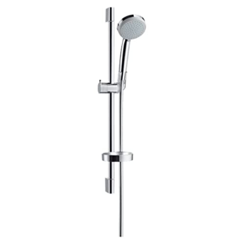 hansgrohe Croma 100 Duschset 0,65m, 4 Strahlarten, Chrom
