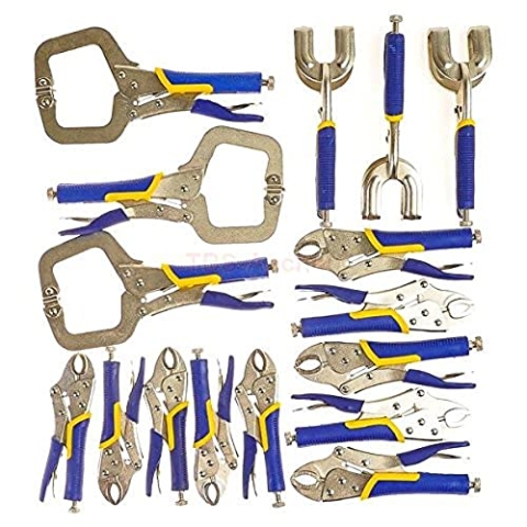 Set mit 16 Gripzange