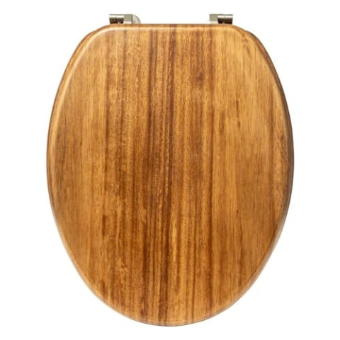 5five - wc-sitz "blackacia" aus akazienholz