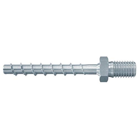 fischer UltraCut FBS II 6x25 M8/19, leistungsstarke Betonschraube, Schraube mit Außengewinde, zur Befestigung in den Bereichen Sanitär, Heizung & Klima, galvanisch verzinkt, 100 Stk.