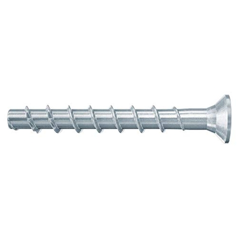 fischer UltraCut FBS II 6x30/5 Senkkopf, leistungsstarke Betonschraube, zur Befestigung in den Bereichen Sanitär, Heizung & Klima, galvanisch verzinkt, 100 Stk.