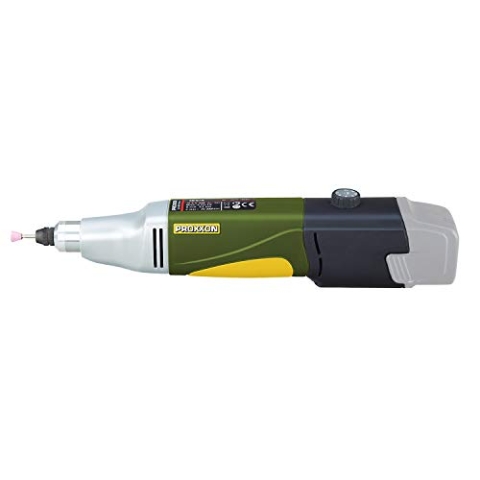Proxxon 29802 Akku Industrie Bohrschleifer IBS/A ohne Akku & Netzladegerät mit 6 Spannzangen Ø1 - 1,5 - 2 - 2,4 - 3 und 3,2mm
