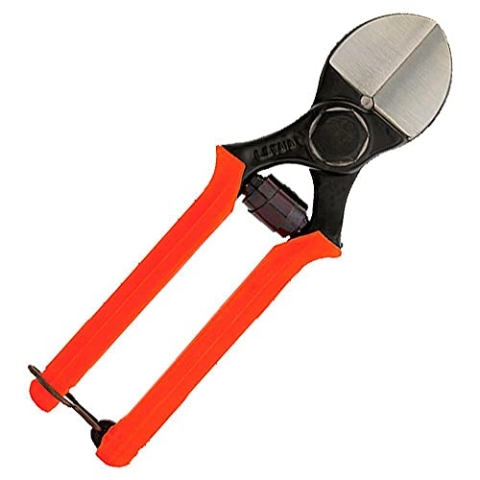 Castellari Gartenschere - 21cm, Rot, Bypass, Anvil, Beidhändig