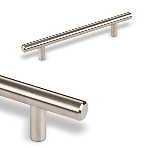 50 x SO-TECH® Stangengriffe mit Ø 12 mm Edelstahlrohr/BA 128 mm Möbelgriffe Relinggriffe