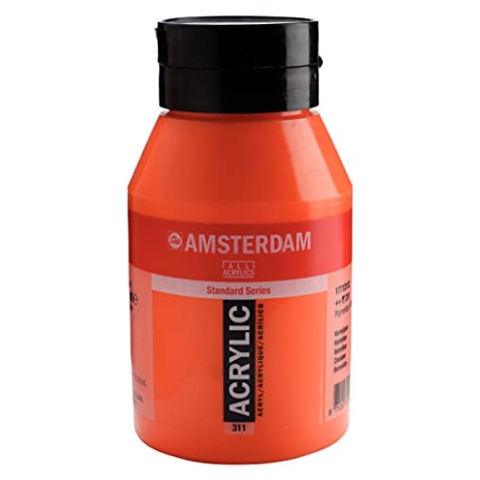 Amsterdam Standard Serie Acrylglas 1000ml Zinnober 311 (17713112)