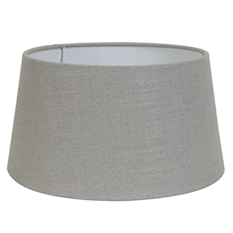 Light & Living Design Lampenschirm n-rund 45-40-22,5 cm LIVIGNO hell grau