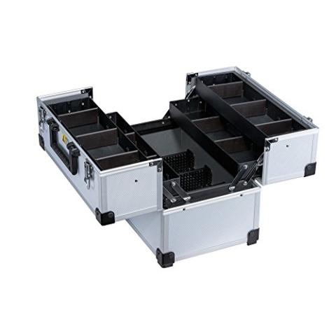 Allit 425300 Werkzeugkoffer mit Cantilever, Silber, AluPlus Tool >L< 36C