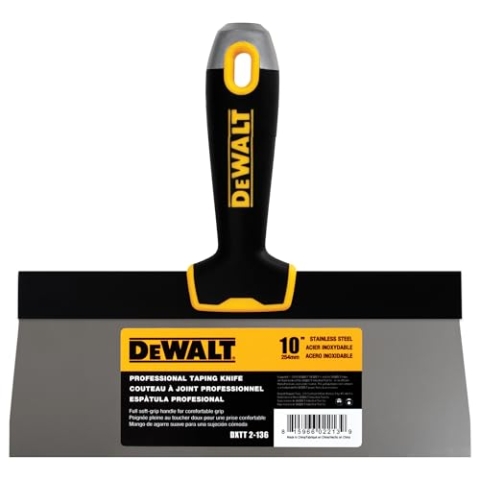 DEWALT DXTT-2-136 Taping Messer, Edelstahl, mit weichem Griff, 25,4 cm