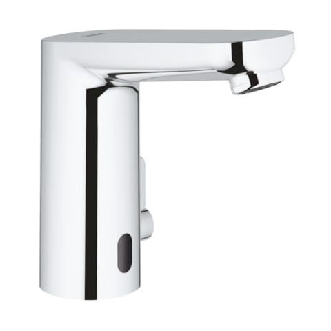GROHE Eurosmart CE - Infrarot-Elektronik für Waschtisch (wassersparend, mit einstellbarem Temperaturbegrenzer, 7 Programme), chrom, 36327001