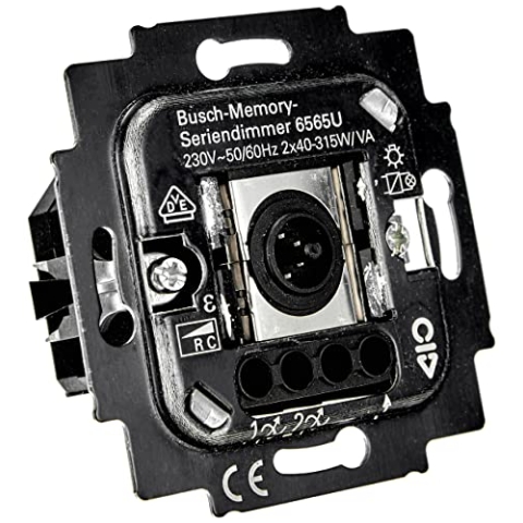 Busch-Jaeger 2309890 6565U Busch-Memory-Seriendimmer 6565 U