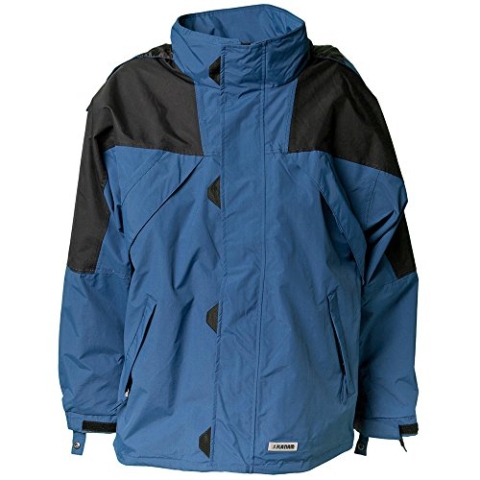 Planam Größe L Herren Outdoor Winter Redwood Jacke amporablau schwarz Modell 3141