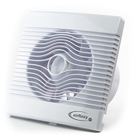 Lüfter Raum innen Ventilator Kleinraum WC Bad Küche 150mm 15 cm mit Timer Zeitschalter