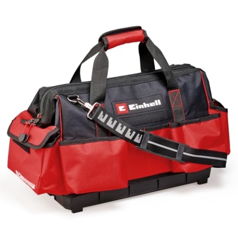 Original Einhell E-Case Tasche (max. 30 kg, stapelbar, verriegelbar, kombinierbar mit Einhell E-Case System, Aufbewahrung & Transport von Zubehör und Werkzeug)