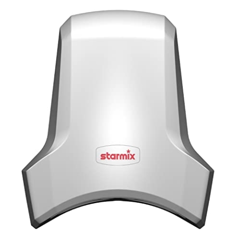 Starmix Händetrockner Airstar T-C1, berührungsloser Handtrockner für schnelles Trocknen der Hände (1000 W, Weiß)