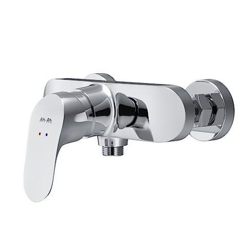 Mischbatterie Dusche, Duscharmatur mit Einhebelmischer, Einhand-Brausebatterie, Einhebelarmatur Bad, Armatur Dusche für Badezimmer, AM.PM Like FLA20000, Chrom