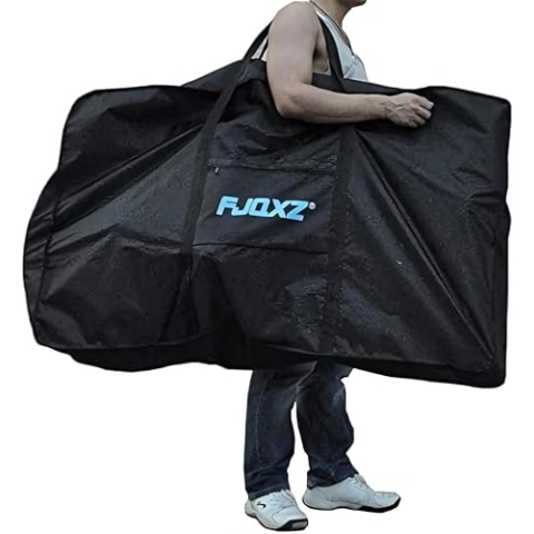 trancoss Fahrrad Transporttasche Wasserdicht Faltrad Reisetaschen 1680D Oxford Fahrradtasche Schutzhülle Tragen Outdoor Storage Tasche für Transport, Flugreisen.