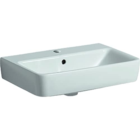 Keramag Waschtisch Renova Nr. 1 Comprimo 550x370mm KeraTect weiß(alpin)