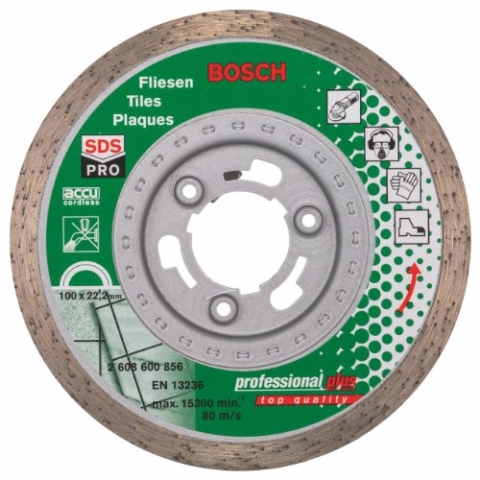 Bosch Diamantscheibe für Akkuwinkelschleifer GWS 14,4 V