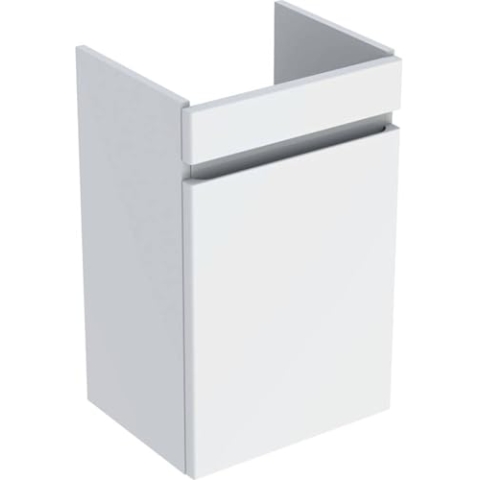Geberit Renova Plan Unterschrank für Handwaschbecken, 1 Tür, 38,5x66x31cm, 501902, 501.902.01.1, Farbe: weiß/lackiert hochglänzend